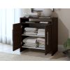 Dormitor Eco wenge, dulap 3 usi, pat 160x200 cm, 2 noptiere, comoda