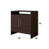 Dormitor Eco wenge, dulap 3 usi, pat 160x200 cm, 2 noptiere, comoda