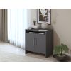 Comoda ECO, antracit, 70x70x40 cm