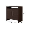Comoda ECO, wenge, 70x70x40 cm