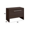 SET 2 Noptiere Eco, wenge, 32x44x25 cm