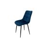 Scaun living HT2, stofa, albastru