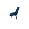 Scaun living HT2, stofa, albastru