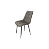 Scaun living HT2, stofa, gri