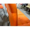 Scaun bucătărie s-02 portocaliu (OUTLET)