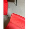Scaun bucătărie, tapitat cu piele ecologica, s-51, roșu (OUTLET)