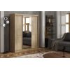 Dressing Ory, sonoma, 3 usi, cu oglinda, 200 cm