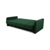 Canapea Kasia, 3 locuri, extensibila, verde