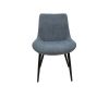 Scaun ML-1, tapitat stofa, albastru