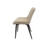 Scaun ML-1, tapitat stofa, crem