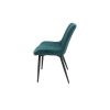 Scaun ml-1, tapitat stofa, verde