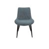 Scaun ML-2, tapitat stofa, albastru