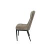 Scaun ML-3, tapitat stofa, maro