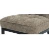 Scaun ML-3, tapitat stofa, maro