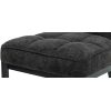 Scaun ML-3, tapitat stofa, negru