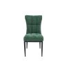 Scaun ML-3, tapitat stofa, verde