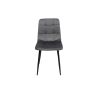 Scaun ML-4, tapitat stofa, gri