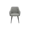 Scaun ML-5, tapitat stofa, gri