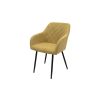 Scaun ML-5, tapitat stofa, verde