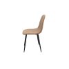 Scaun ML-6, tapitat stofa, crem