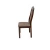 Scaun living S-225, tapitat, stejar, tapiterie bej
