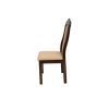 Scaun living S-225, tapitat, stejar, tapiterie crem