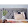 Pat Encanto 160 x 200 , tapitat, cu saltea, culoare gri deschis