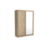 Dressing Ory, sonoma, 2 usi, cu oglinda, 150 cm
