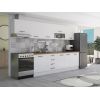 Bucatarie Alfa 320, alb, blat termic nuc, corp hota
