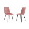 Set 6 scaune + 1 cadou, Scaun s-156, stofa, roz