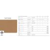 Pat Cozy cu saltea, 140x200 cm, cappucino, suport saltea din PAL