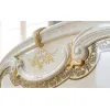 Dormitor Paloma, bej, pat 160x200 cm, dulap cu 6 usi, comoda, 2 noptiere