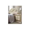 Dormitor Paloma, bej, pat 160x200 cm, dulap cu 6 usi, comoda, 2 noptiere