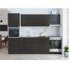 Bucatarie sofia 260 cm, wenge, blat termic wenge, corp cuptor incorporabil