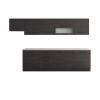 Bucatarie Alfa 320, wenge, blat termic travertin, corp hota