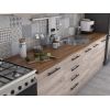 Bucatarie Alfa 320, sonoma, blat termic nuc, corp hota