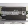 Bucatarie Alfa 380, wenge, blat termic travertin, corp hota, soldat