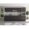 Bucatarie Alfa 320, wenge, blat termic nuc, corp pentru cuptor incorporabil