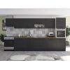 Bucatarie Alfa 380, wenge, blat termic nuc, corp hota, soldat