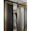 Dormitor Anette, 160x200 cm, 6a, negru/auriu