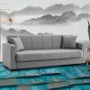 Canapea extensibila cu 3 locuri MARBELLA, gri