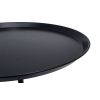 Masa cafea MC-145, 50x60 cm, negru, metalica