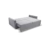 Canapea 3 locuri extensibila Pastella, gri deschis