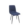 Scaun rotativ XS-3, tapitat stofa, albastru
