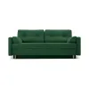 Canapea 3 locuri extensibila Astoria, verde