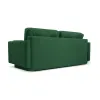 Canapea 3 locuri extensibila Astoria, verde