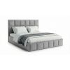 Pat Alegra, 160x200 cm, gri deschis, suport saltea din PAL