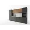 Bucatarie Sigma 320, gri cu riflaje sonoma, corp pentru cuptor incorporabil si soldat
