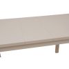 Masă bucatarie extensibila, MB-13 alba1, cashmere, 120-150160 x 80 cm, lemn masiv de fag/pal