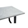 Masa cafea HT-156, 110x60 cm, alb, MDF
